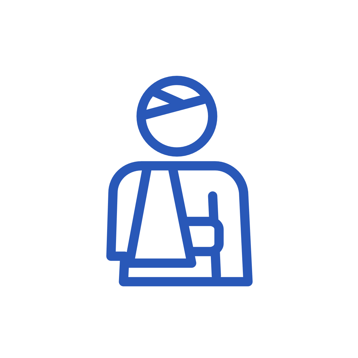 Personal Injury icon for the Law Office of James R. Bennett in Orlando and Antwerpen